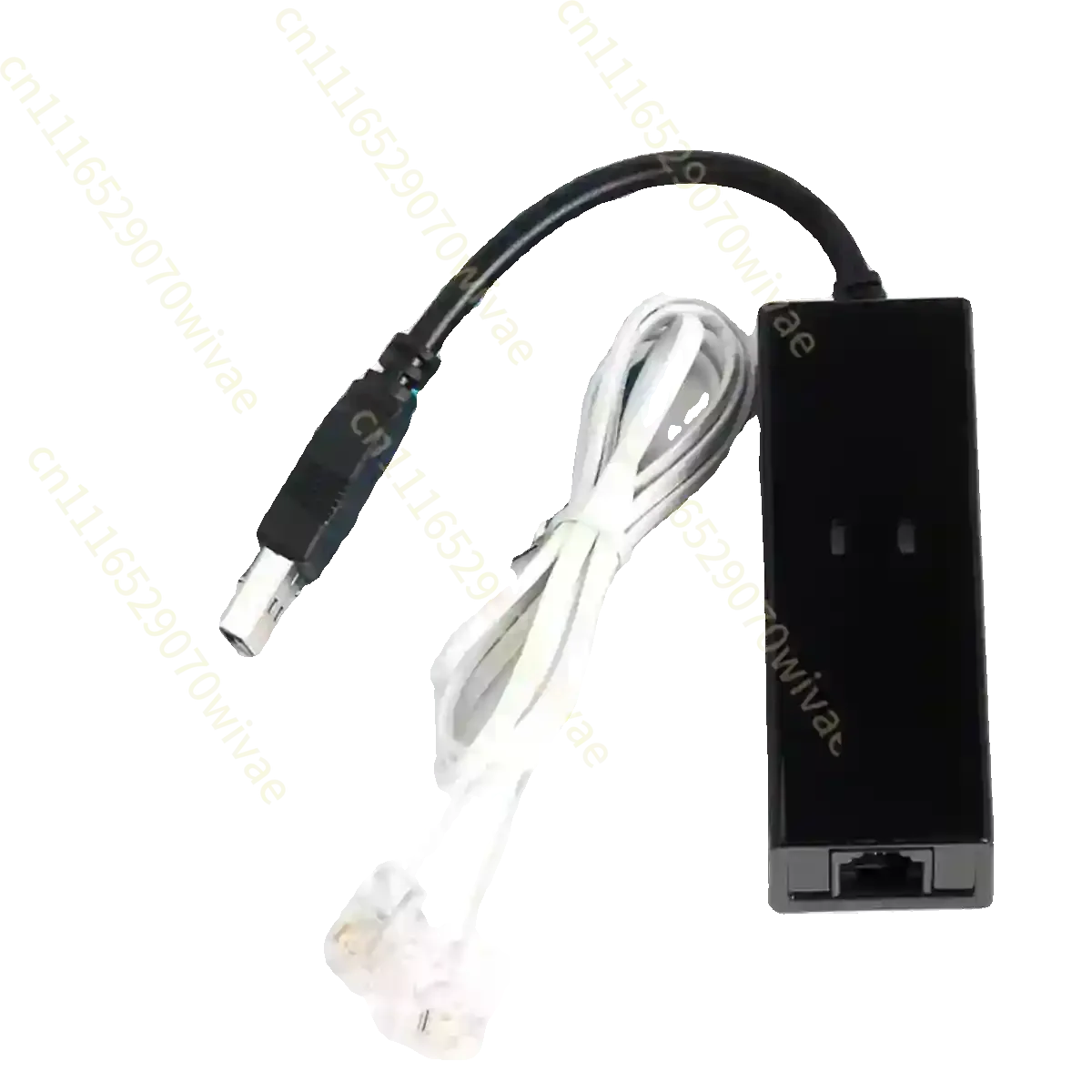 USB 2.0 56K Fax Modem, 56K External Modem, USB 56K External Dial Up Voice Fax Data Modem Fit for Win7 Win8 Win10 XP