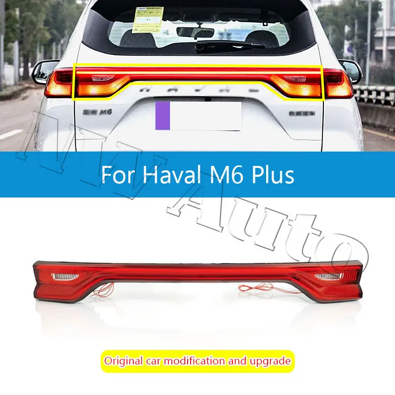 Auto Achterlicht Modificatie En Upgrade Voor Haval M6 Plus 2021 2022 2023 Remlicht Achter Midden Licht Auto accessoires