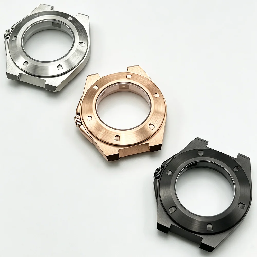 40mm case diameter,made in China,compatible with Miyota 8215/DG2813 movement,available in three colors,modified with stainless