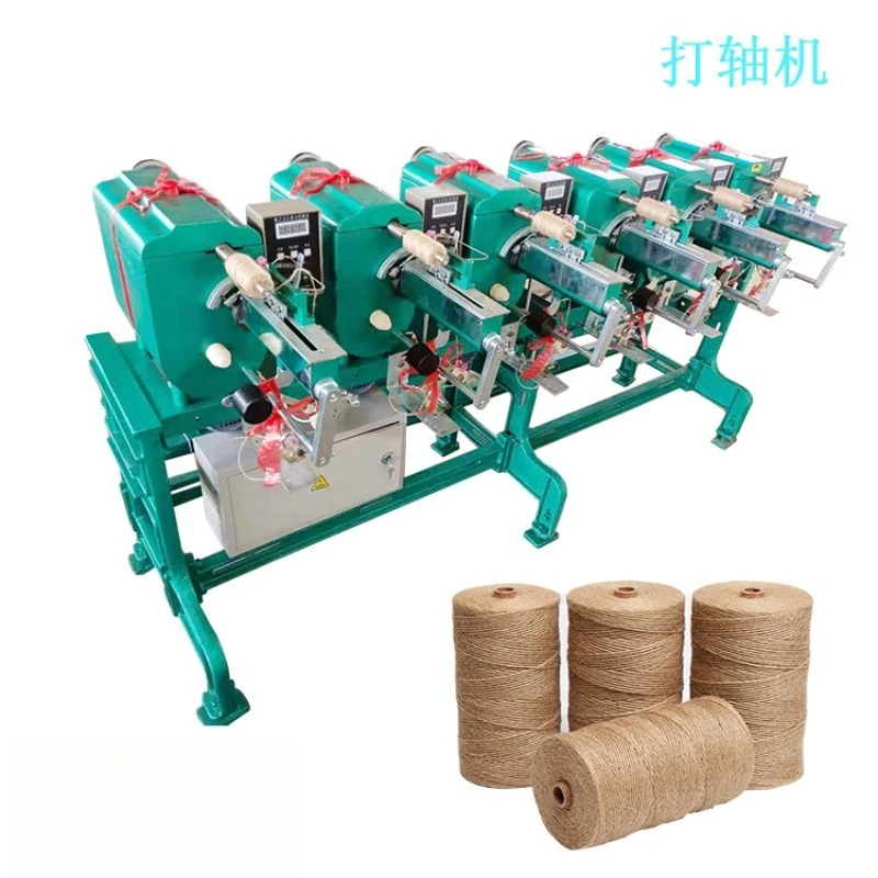 3-Inch cotton thread shafting machine, hemp rope winding machine, wire rope winding machine