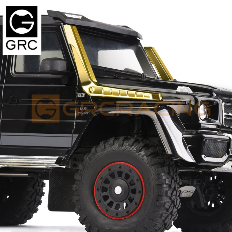 الخوض خرطوم سيارة قذيفة محاكاة الأجزاء الزخرفية ل 1/10 RC الزاحف سيارة TRX4 G500 TRX-6 G63 تعديل وترقية أجزاء السيارة