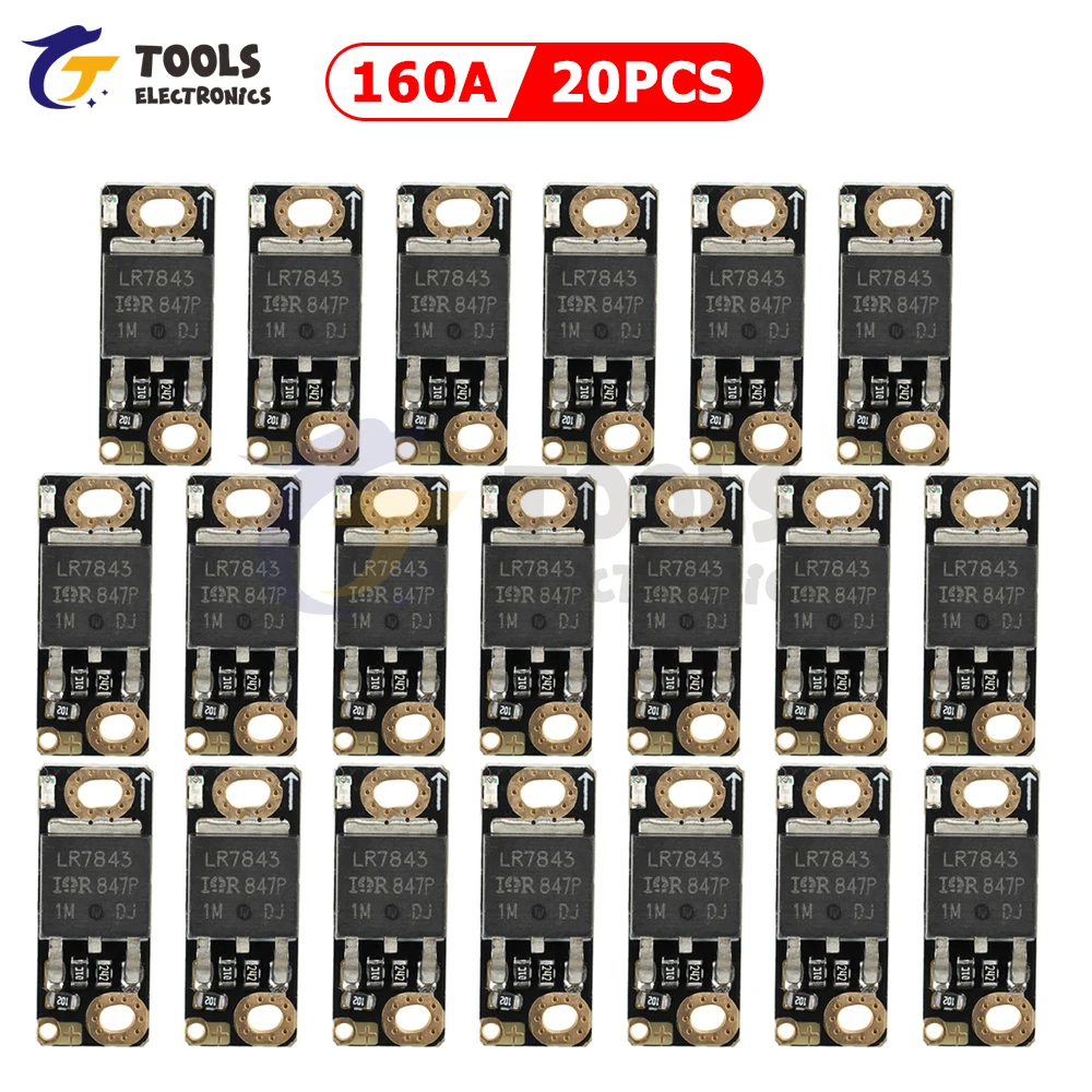 

1~20PCS 40A 80A 160A 200A 300A MOS Trigger Switch Driver Module Field Effect Tube Regulation Electronic Switch Control Board