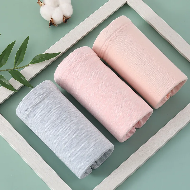 3pcs Size High Waist Panties Underwear Cotton Seamless Briefs Girls Underpant for Female Pregnant women\'s Underwear