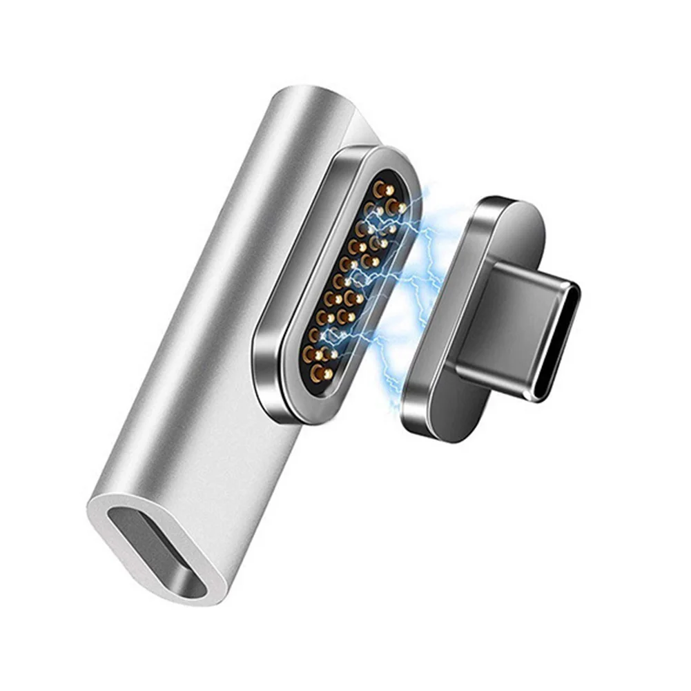 Magnetic 20Pin USB C Notebook Adapter Phone PD Charging Tablet Converter for Macbook/Huawei Laptop