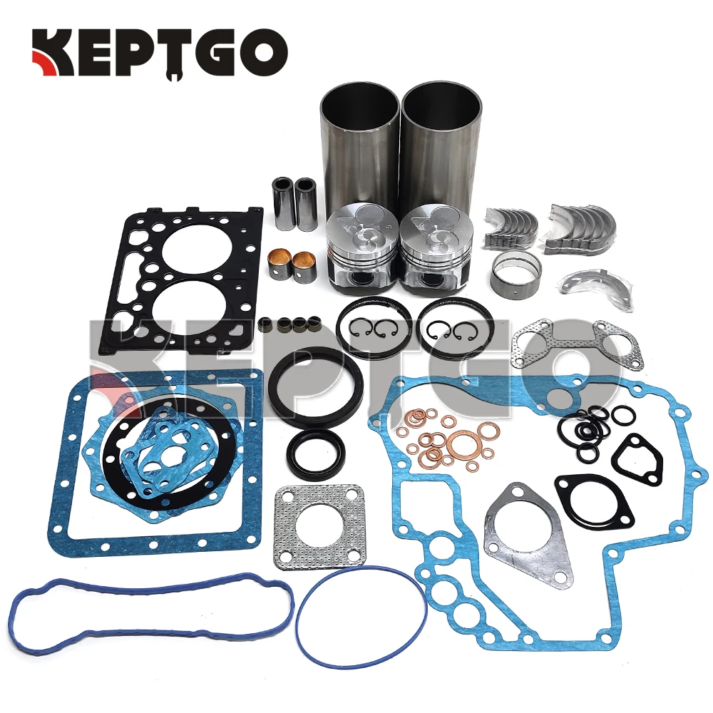 Z402 New STD Overhaul Rebuild Kit With Gasket Set for Kubota Engine Z402