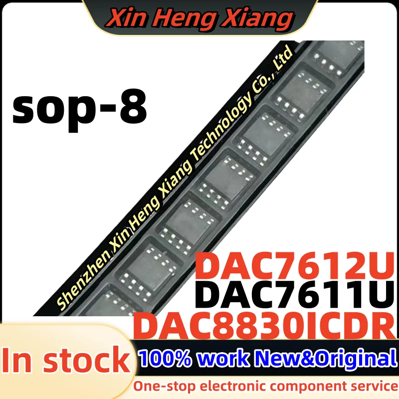 

(10pcs)DAC7611U DAC 7611U DAC7612U DAC 7612U DAC8830ICDR DAC8830I 8830I sop-8