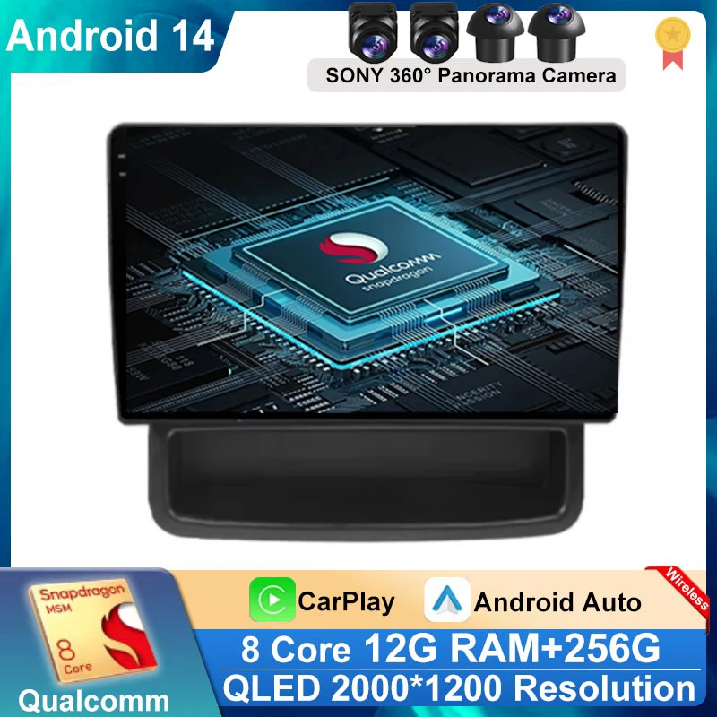 

Multimedia Radio Android 14 Navigation For Renault Trafic 2 For Opel Vivaro A For Nissan Primastar 2006 - 2014 QLED HDR Screen