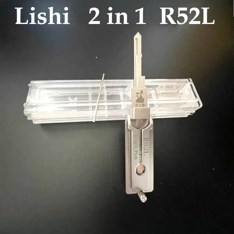 

1PCS Picking Locksmith Keychain Master Key Keychain Camping Tools Lishi Opens Everything Self Defense PicK R52L for All Locks