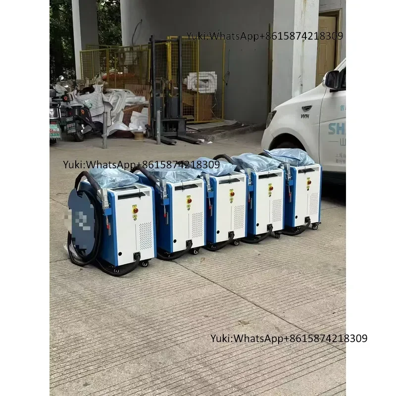 Air-cooled handheld laser welding machine 800W fast portable fiber laser welding machine with welding  accessories