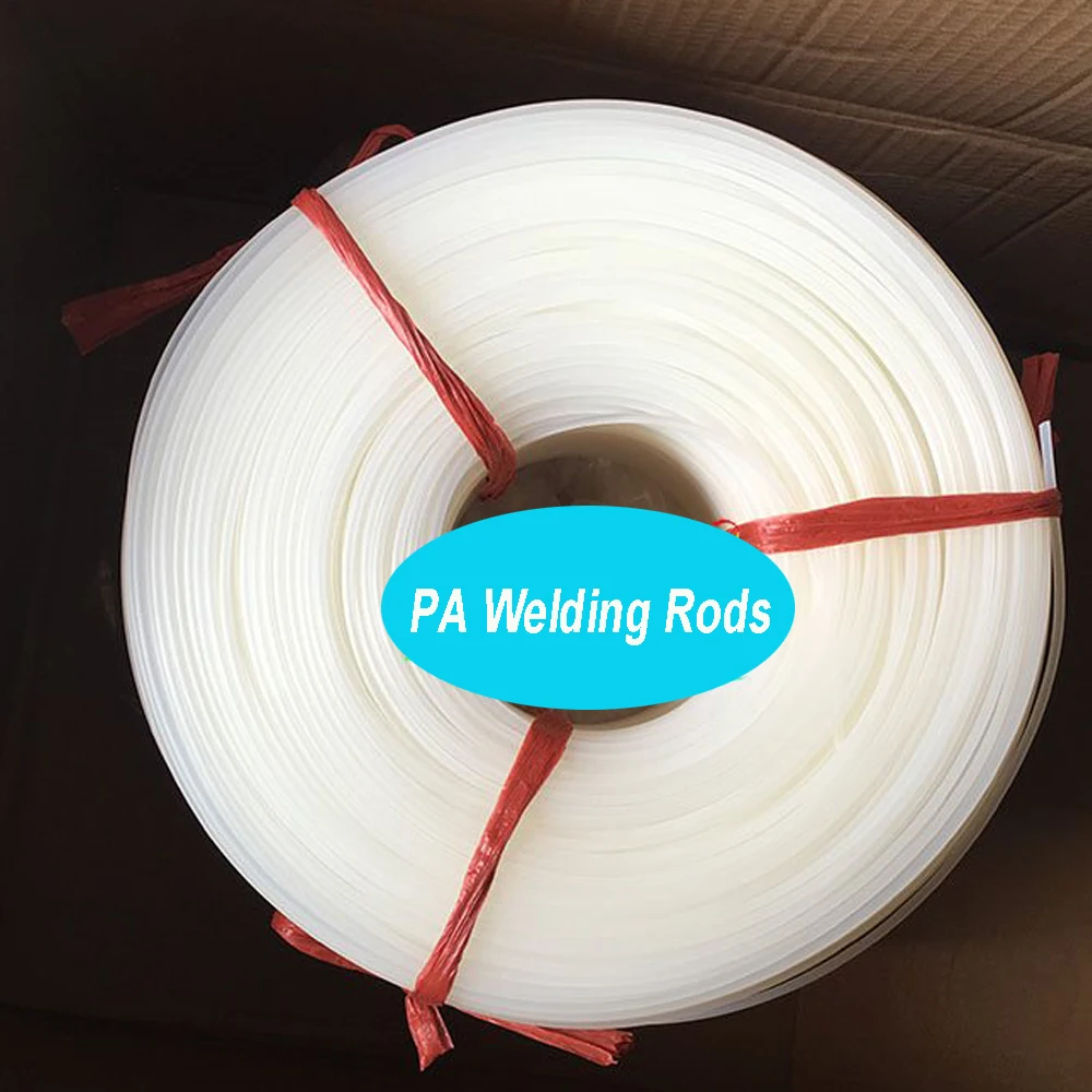 PA Plastic Welding Rods Nylon Round 3mm White Auto Repair Tools Hot Air Welder Gun Soldering Electrodes Solder Stick Polyamide