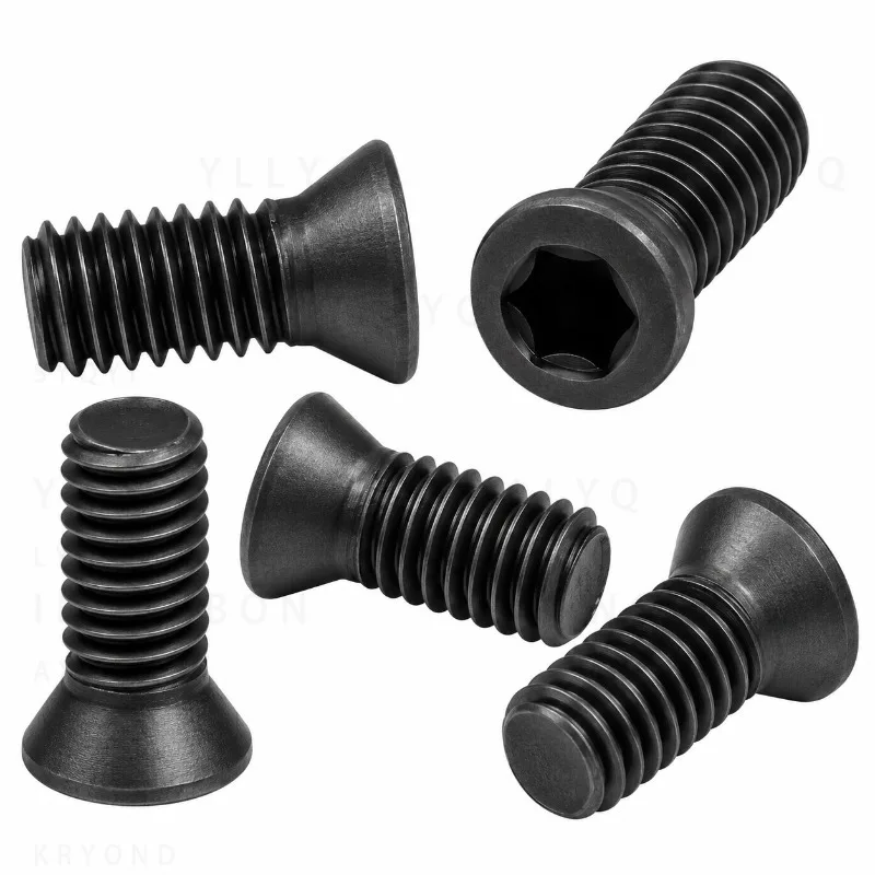 Torx Insert Screws M1.5-M6 Carbide Insert Screws CNC Lathe Turning Tool Holder Replacement Fastener for Cutters