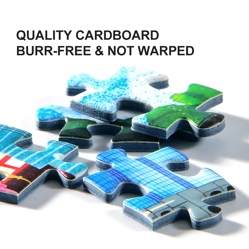 Mideer Fantastic Encounters Undefinierte Kunst 1000-teiliges Puzzlespiel für Erwachsene, Spielzeugpuzzle, Montessori, pädagogisches, intellektuelles DIY-Geschenk