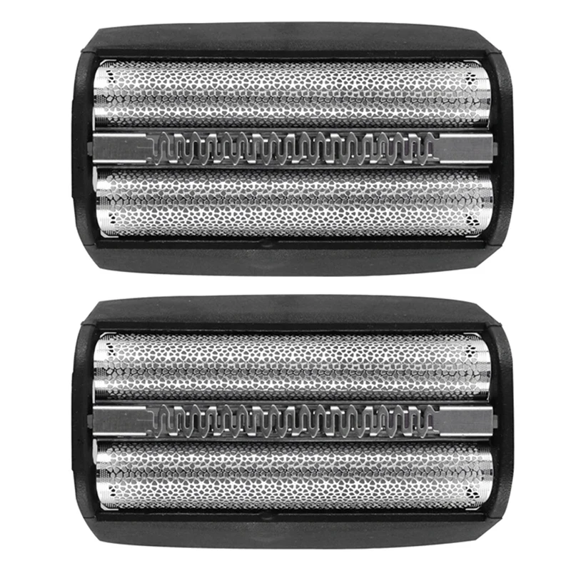 2X Replacement Foil Screen + Frame For BRAUN Razor/Shaver Series3 310 31B 5000/6000 350 360 380 5312 5485 5610 5614 5443