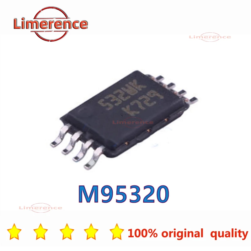10pcs M95320-WDW6TP TSSOP-8 M95320 TSSOP 95320 532WK TSSOP8