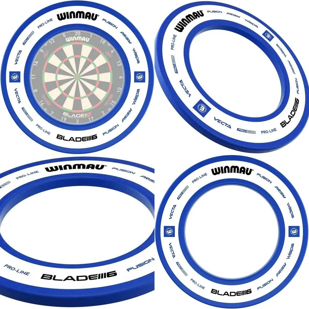 

Объемный звук для дартса Winmau Pro Line — красный, синий, черный и белый для защиты задней панели