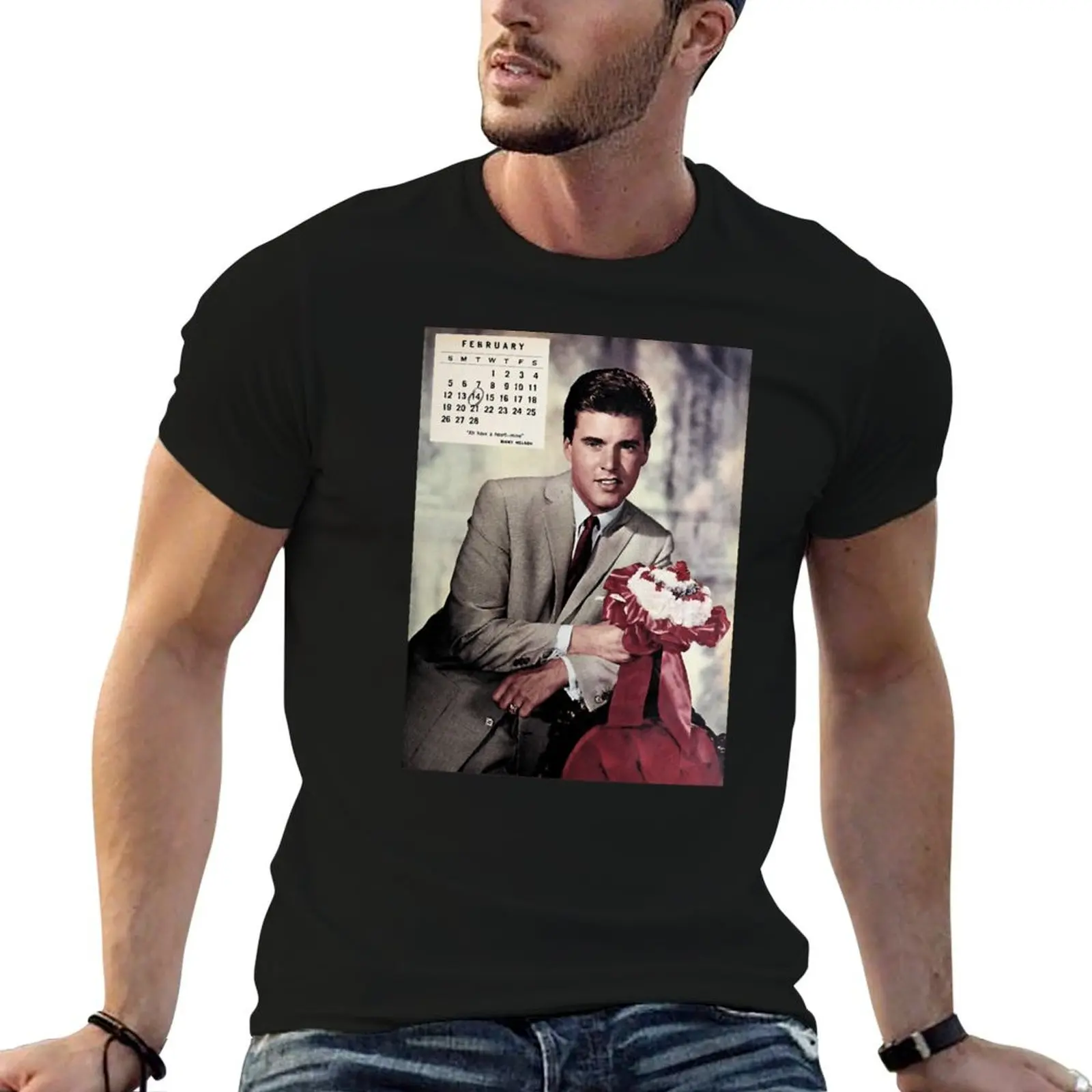 

Ricky Nelson Singer Pop Pioneer Musician Actor Recording Artist Early Lead Ricky Nelson Valentine'S T-Shirt