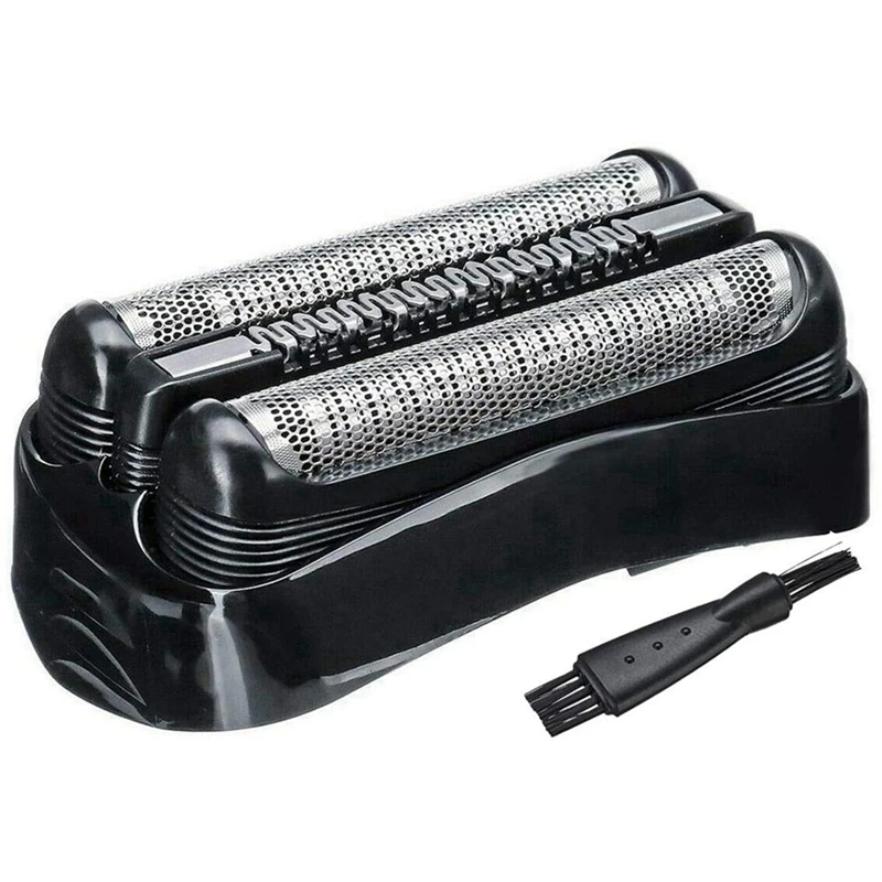 2X testina di ricambio per rasoio 21B per rasoi elettrici Braun serie 3 301S,310S,320S,330S,340S,360S,3010S,3020S,3030S,3040 S