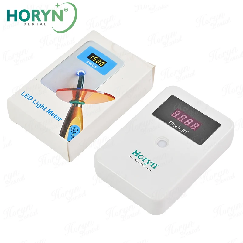 Horyn Dental Curing Wireless LED Light Meter Instant Precise Curing Light Power Tester Unit Digital Display Light Intensity Mete