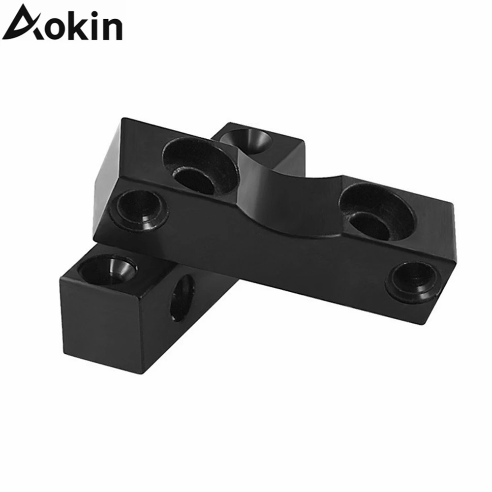 2PCS Nema17 42 Stepper Motor Z Axis Stepping Motor Mounting Bracket Damper Steel Gasket Fixed Block Ender-3 3D Printer Parts