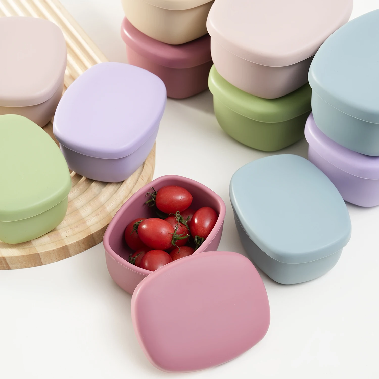 

2 шт., контейнеры для хранения детского питания с крышками, портативные герметичные ланч-боксы для детей, набор посуды для кормления младенцев и малышей