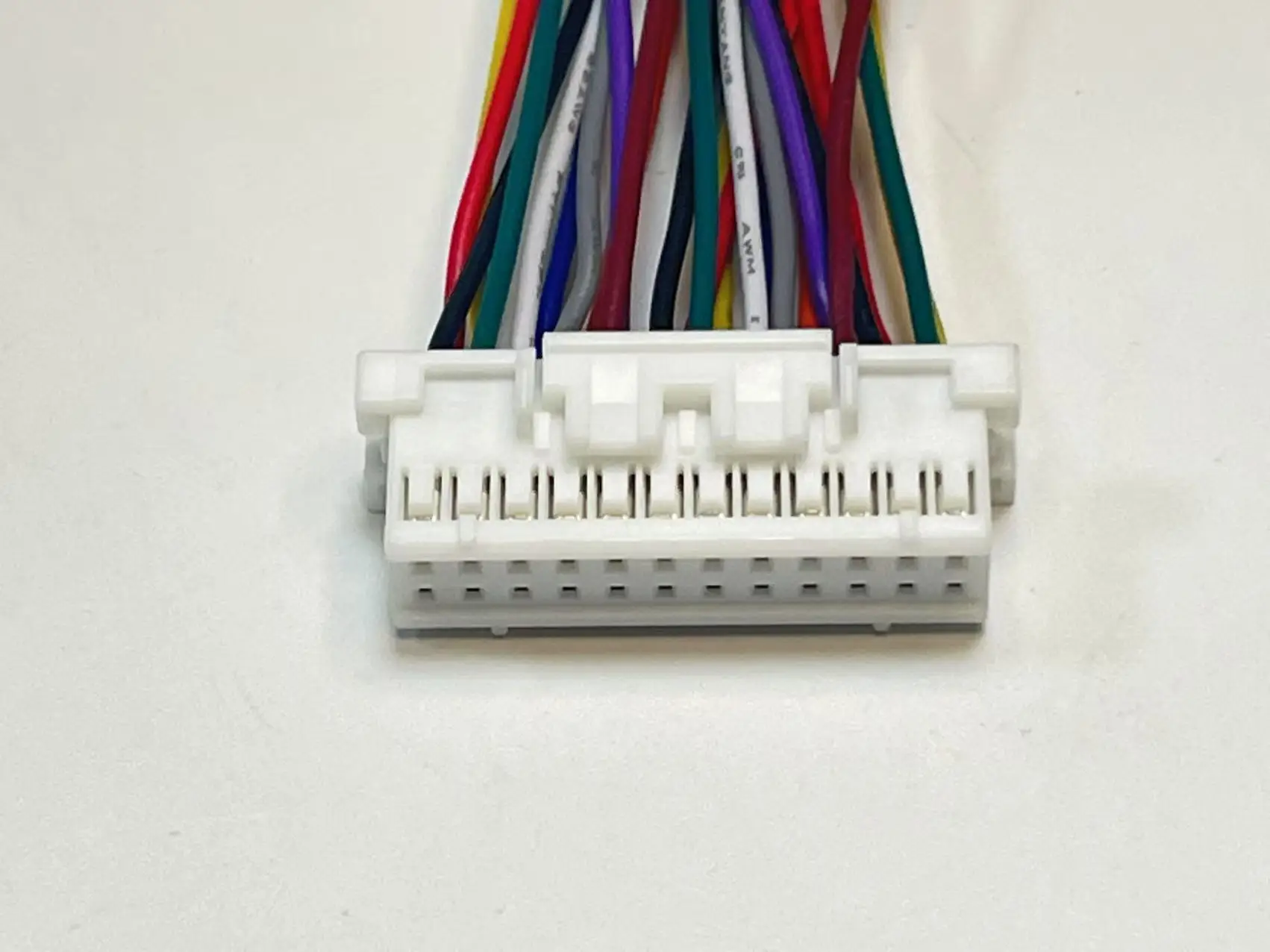 XADRP-24V  Wire harness, JST XAD Series, 2.50mm Pitch OTS Cable, Dual Rows, 24P, Off the Shelf, Quick Delivery