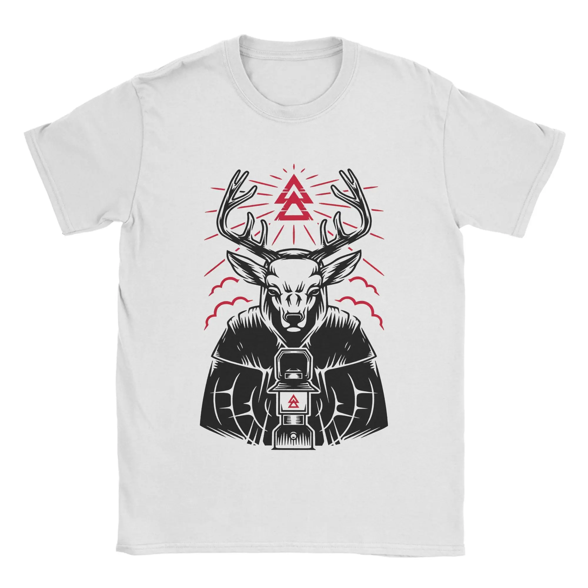 Alan Wake T Shirt Summer Cult Of The Tree  Harajuku T-Shirts Couple Cotton O Neck 4XL 5XL 6XL Tees Short-Sleeved Streetwear Tops