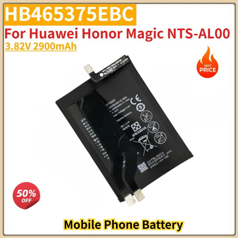 

HB465375EBC High Quality Phone Battery 3.82V 2900mAh For Huawei Honor Magic , Nts-AL00 Brand New Replacement Battery