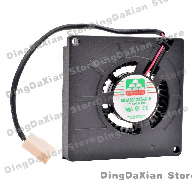 

D 1 шт. для Protechnic MGA5012XS-A10 | Вентилятор осевой для сервера 55×55×10 мм, DC12V 0.19A, 5.5 см, 2-контактный