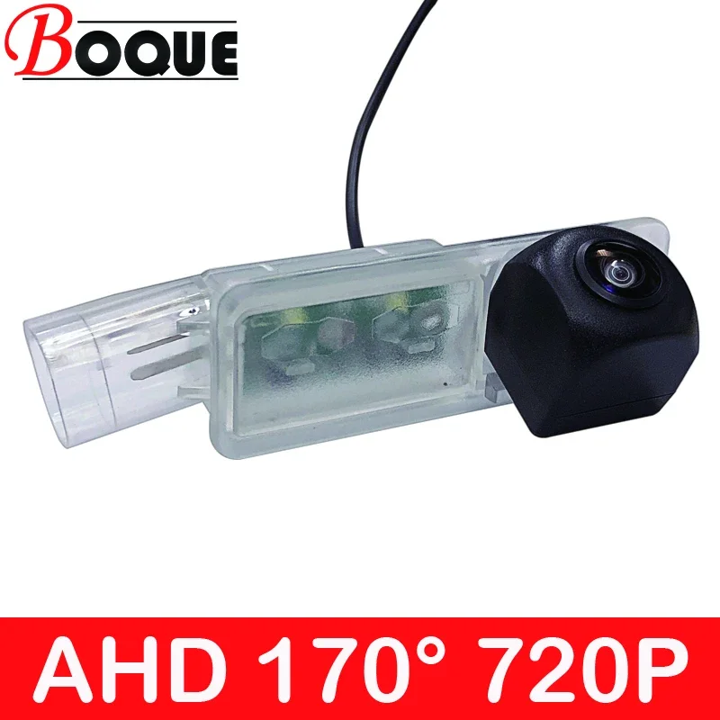 BOQUE 170 Degree 1280x720P HD AHD Car Vehicle Rear View Reverse Camera for Volkswagen VW Passat B7 B8 CC Phaeton Rabbit Scirocco