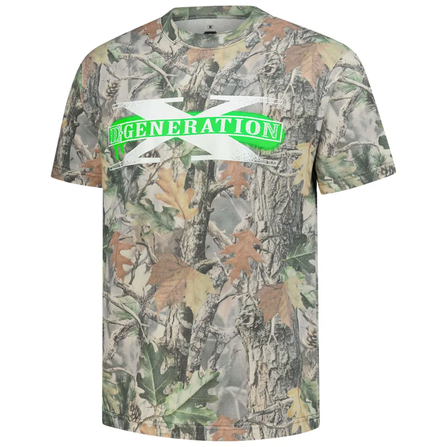 

Men's Camo D - Generation X DX Spray Paint Camo Graphic T - Shirt Is Simple Stylish And Casual Suitable For Outdoor Activities