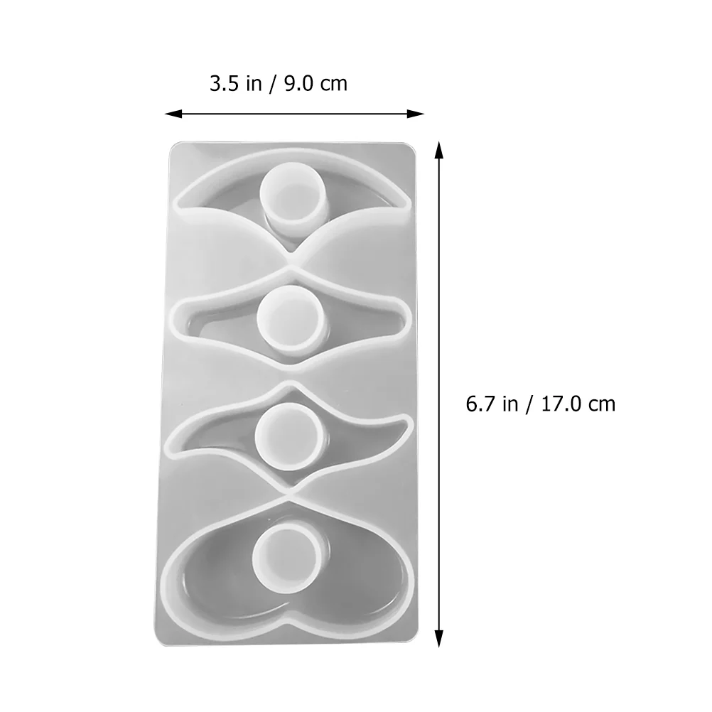 Porta segnalibri Stampo Segnalibri Stampo in silicone epossidico di cristallo fai-da-te Stampo per pagine artigianali Spreader Opener Gel di silice Amante Accessori per la lettura