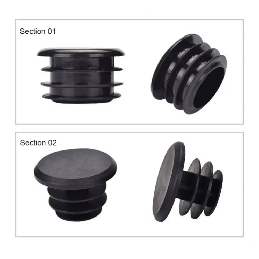 Plástico guiador End Plug para Mountain Bike, PVC Handle Grip, End Stoppers, bicicleta de estrada, MTB, 1 par