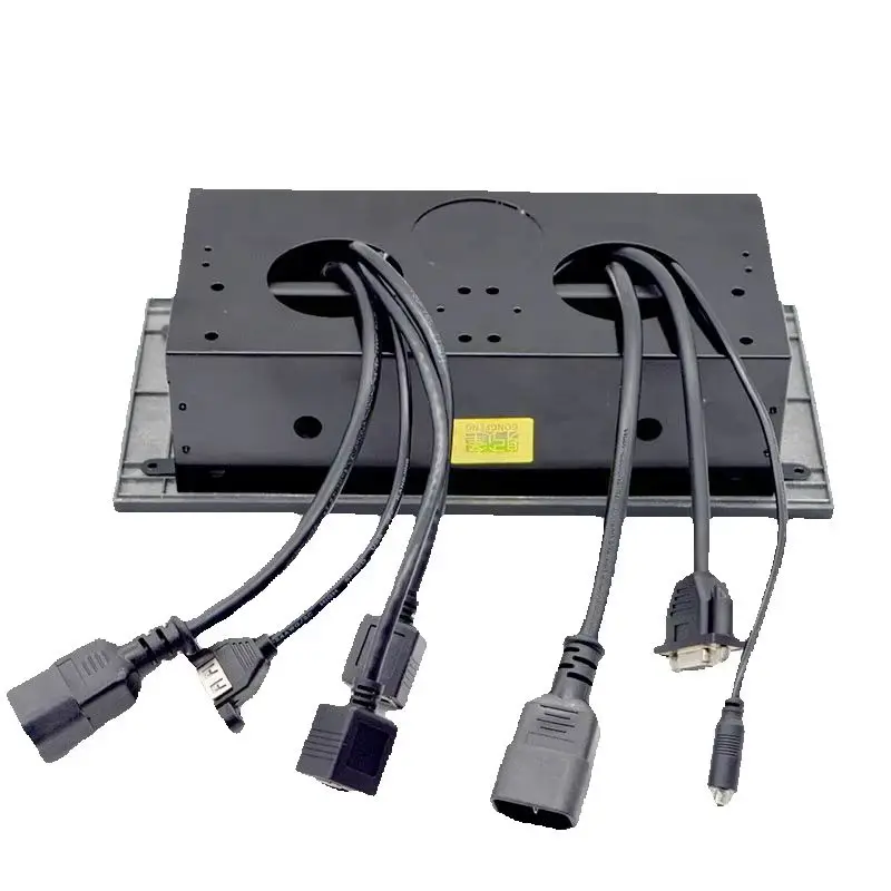 Pop-Up Hidden Socket All-in-One Desktop Jack with VGA USB Audio Power Plug Multimedia Hub for Office Desk &Conference Table - view 6