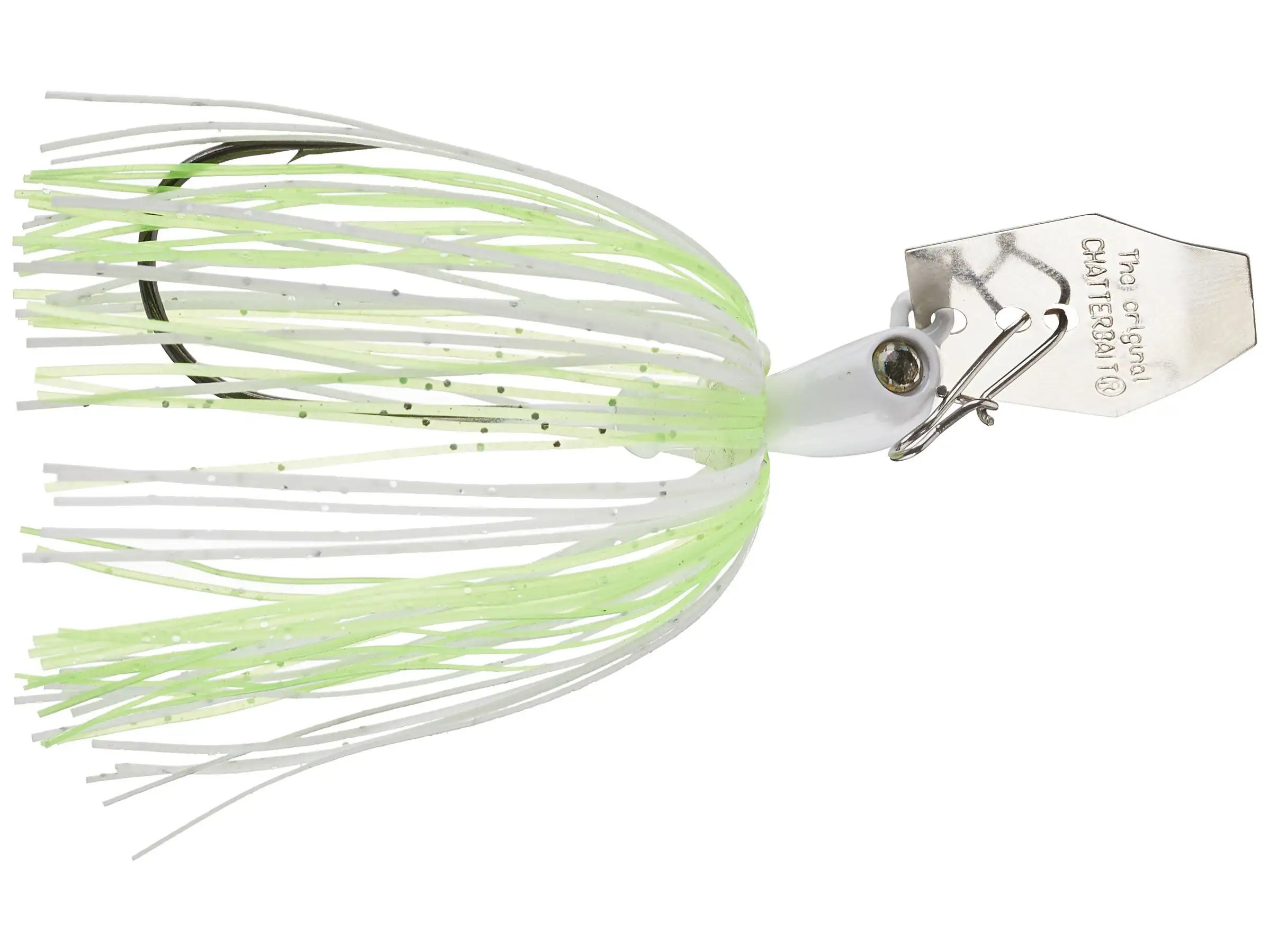 American Zman Micro Chatterbait Black Pit Lure Grupo de cola de isca falsa, mini gabarito de placa de retenção de água