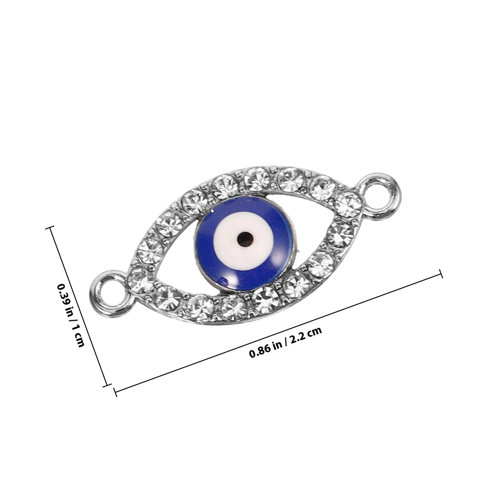 20 stuks boze oog hangers lichtmetalen bedels voor doe-het-zelf ketting armband enkelbandje oorbellen knutselen sieraden maken materialen