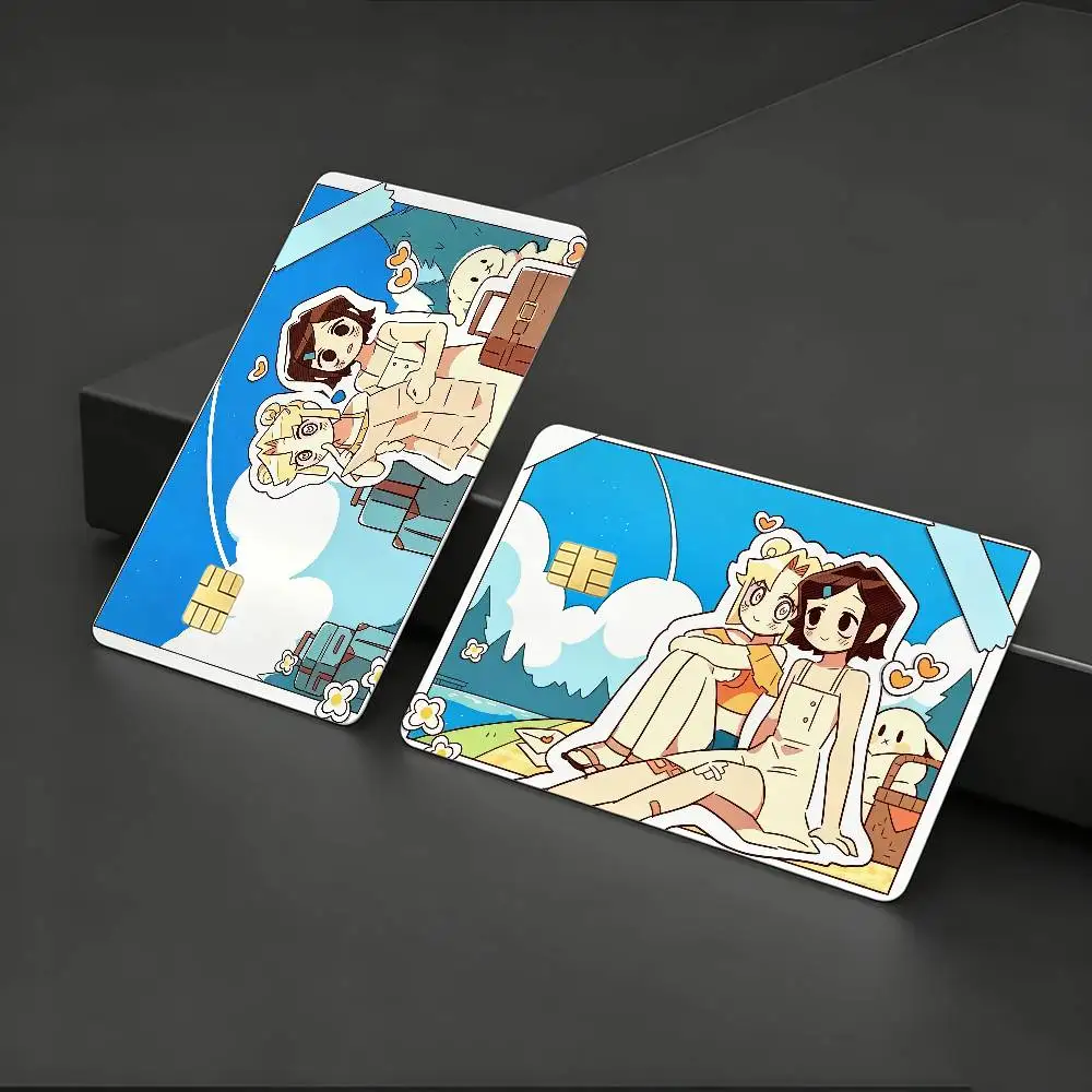 

I Love Amy AMY x BIBI Anime HD Waterproof Card Skins Protective Stickers for Credit Bank Game Cards