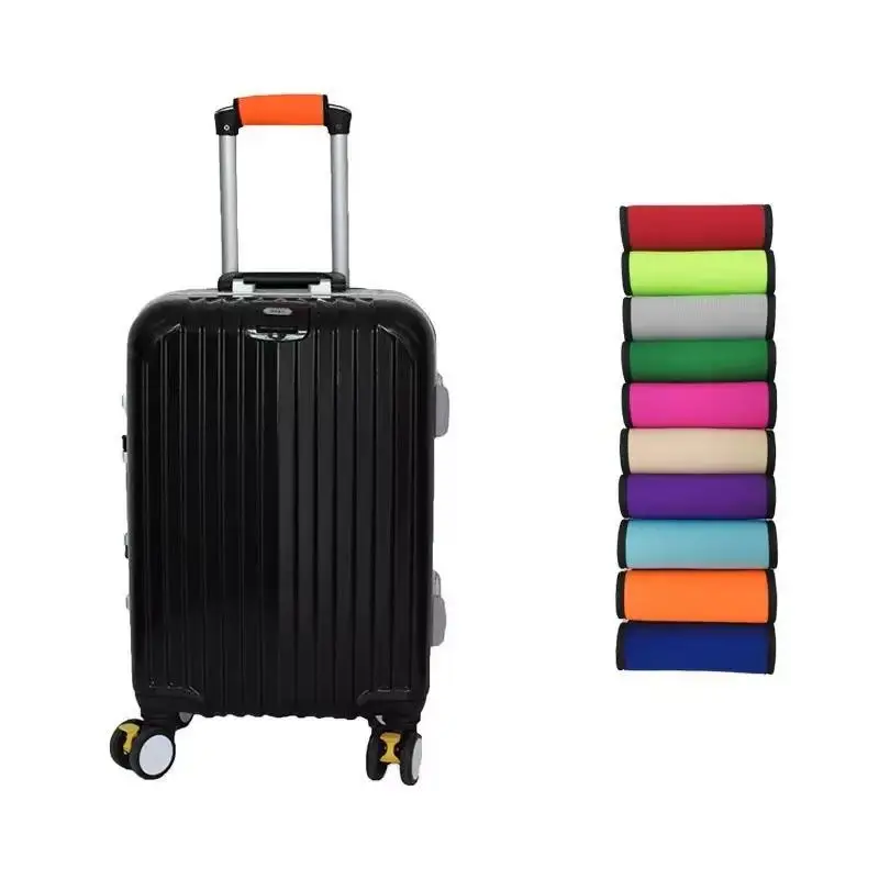 Komfortabler Neopren-Koffergriffüberzug – Neuer Koffergriff-Identifikator, Kinderwagen-Griffschutz, Taschenteil – Detail 6