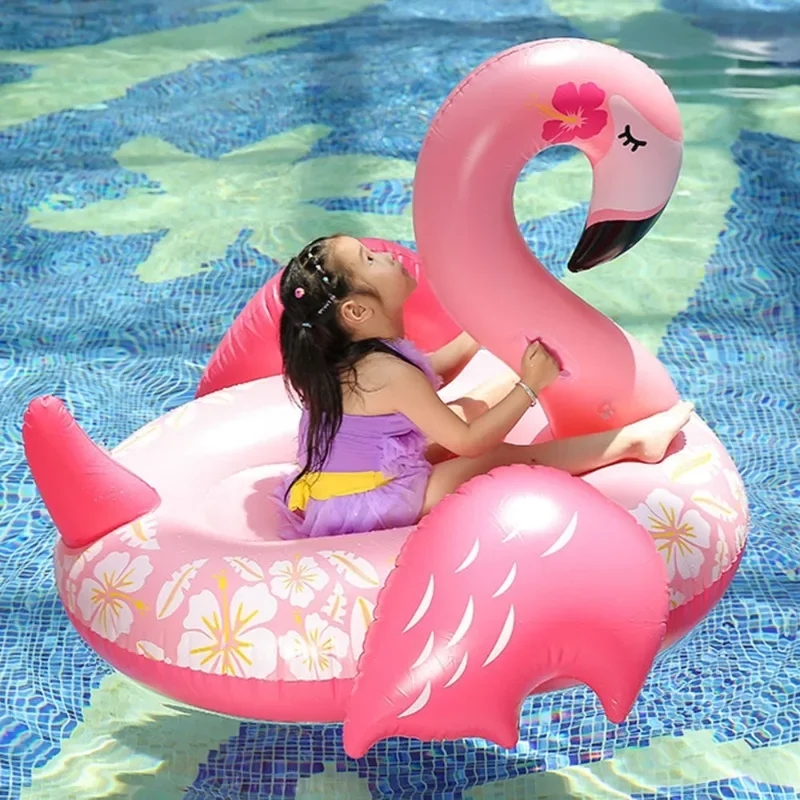 Schlafen Flamingo Aufblasbare Spielzeug Luftmatratze Sommer Pool Schwimmende Schwimmen Sitz Im Freien Aufblasbare Lounge Stuhl Wasser Spielzeug