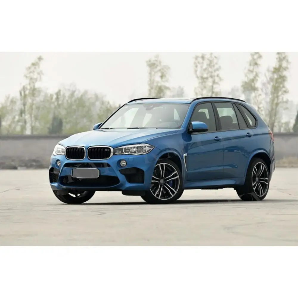 Faldones Laterales, Paneles de Carrocería, Kits de Carrocería para BMW F85 X5M F86 X6M 2015 2016 2017 2018, Extensiones de Faldones Laterales con Aspecto de Carbono