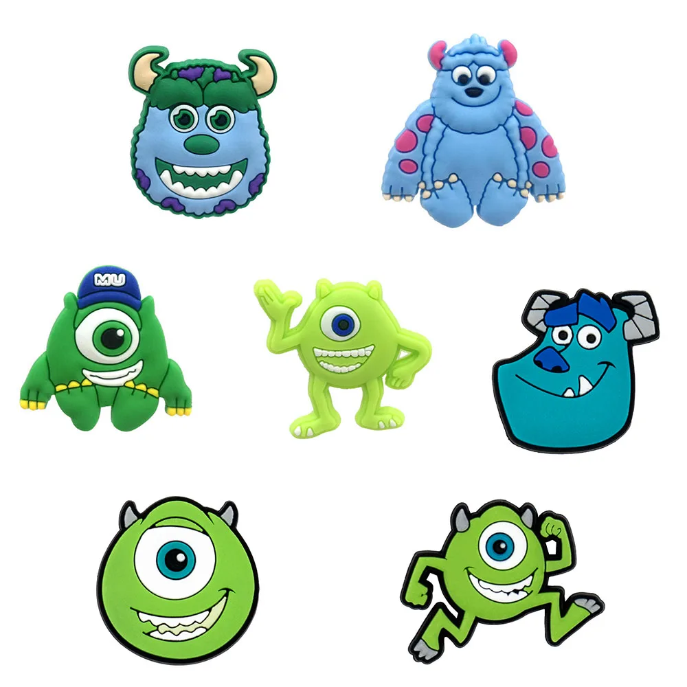 1-7pcs Monsters University PVC shoes charm odile decorative sandals Bihota accessories decorative children gifts wholesale