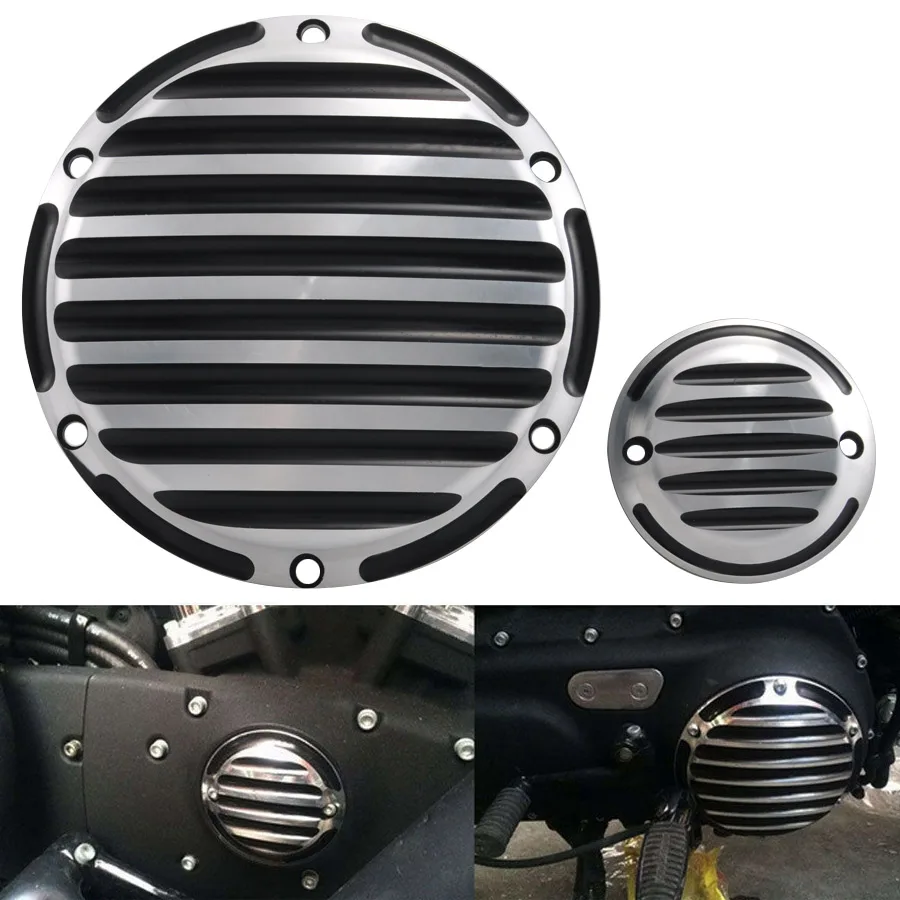 

Motorcycle Part Derby Cover Timing Timer Cover Inspection Cover For Harley Sportster 883 1200 XL 72 Custom Nightster 2004-2024