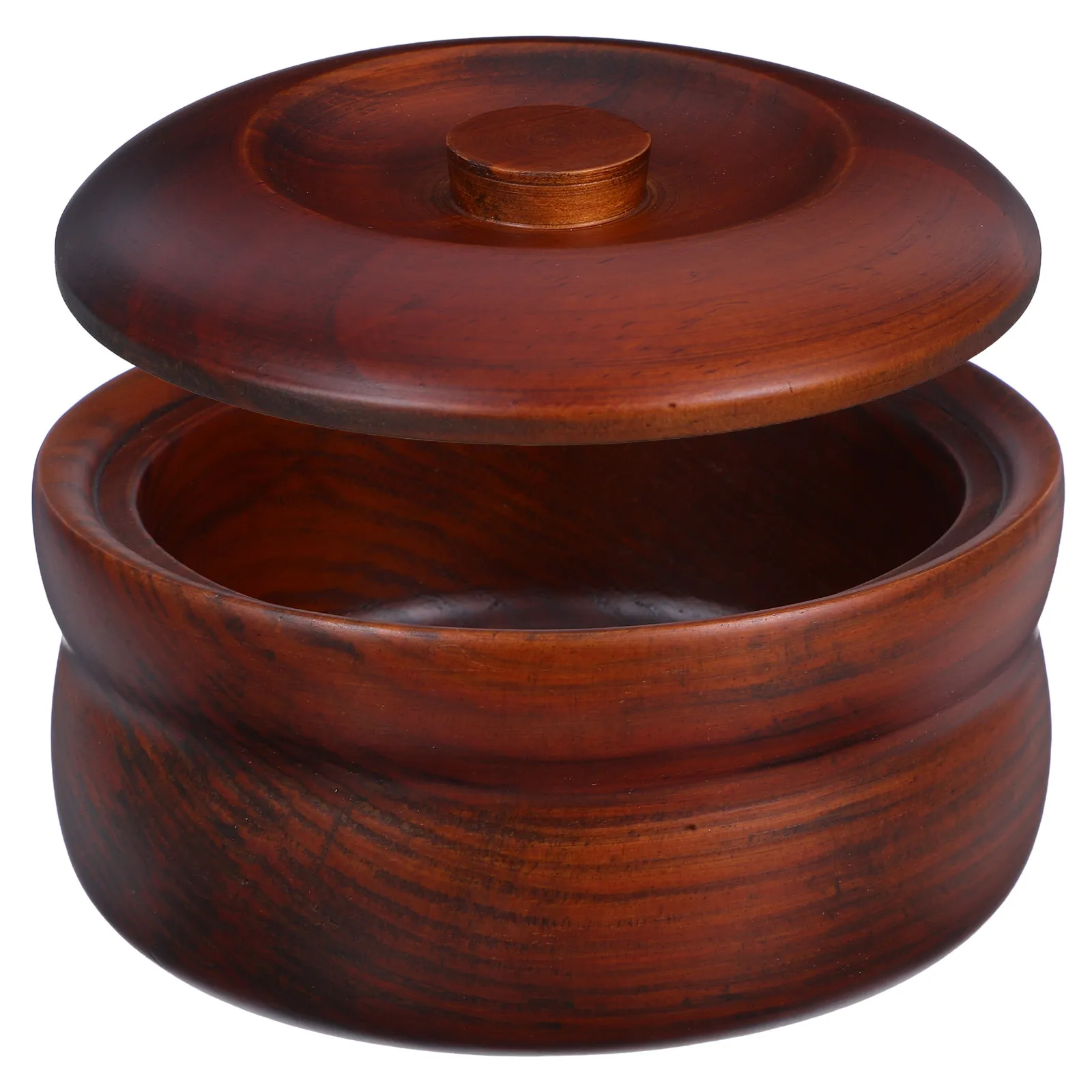 

Деревянная детская миска из натуральных материалов с крышкой, милый мультяшный дизайн, контейнер для фруктов, салатов, супов, десертов, еды для детского сада, дома, школы