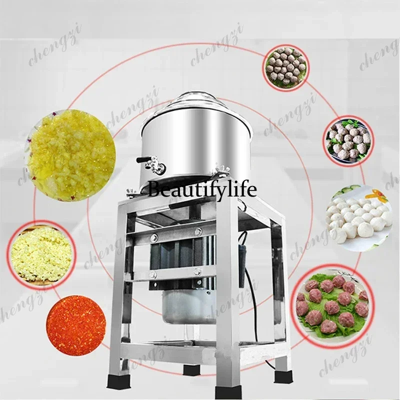 AB AB02  High Efficiency Meatball Beating Machine Fish Meatball Beater Meat Paste Mixer For Meat Ball Making