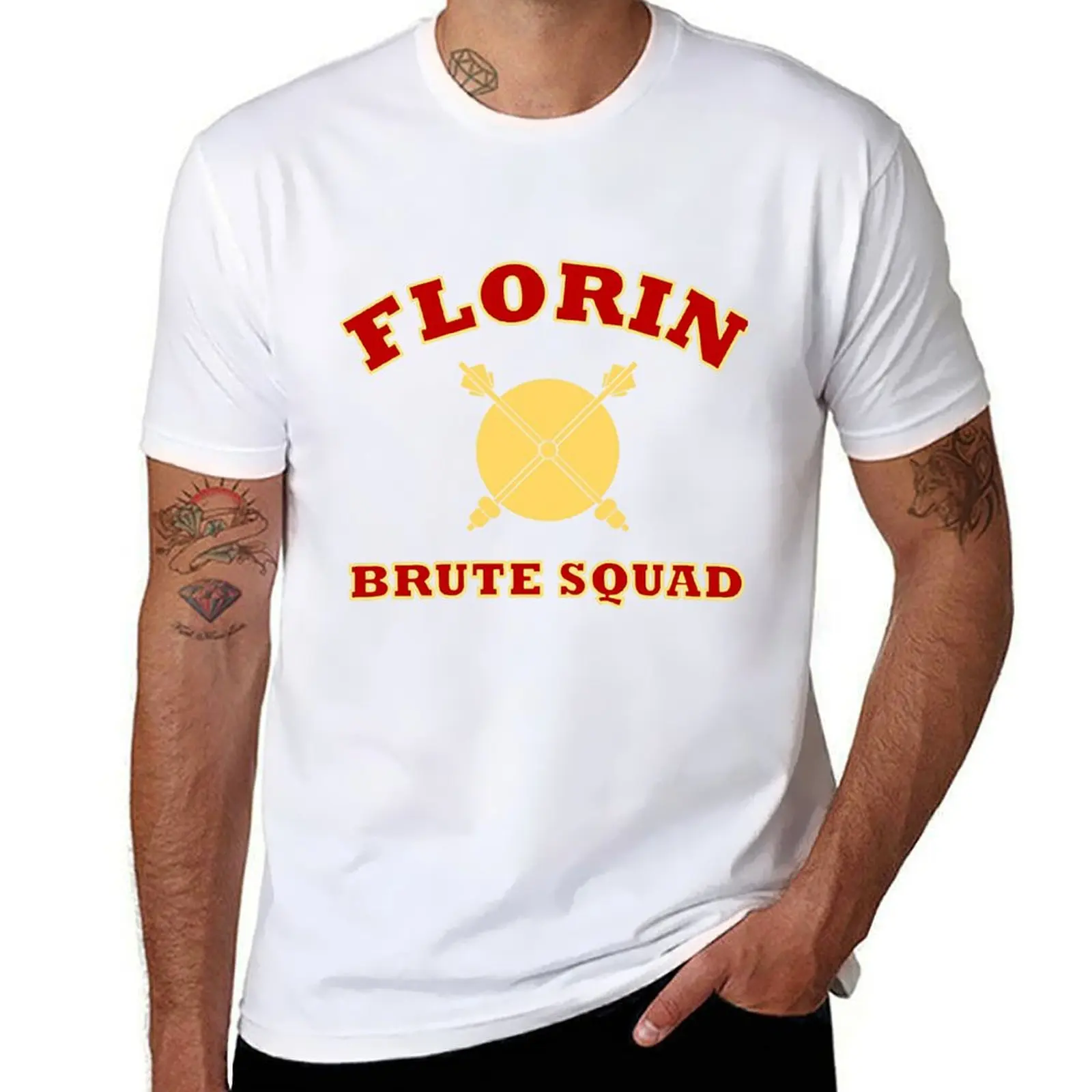

Florin Brute Squad T-Shirt man tshirt t shirts for man pack cotton T-Shirt