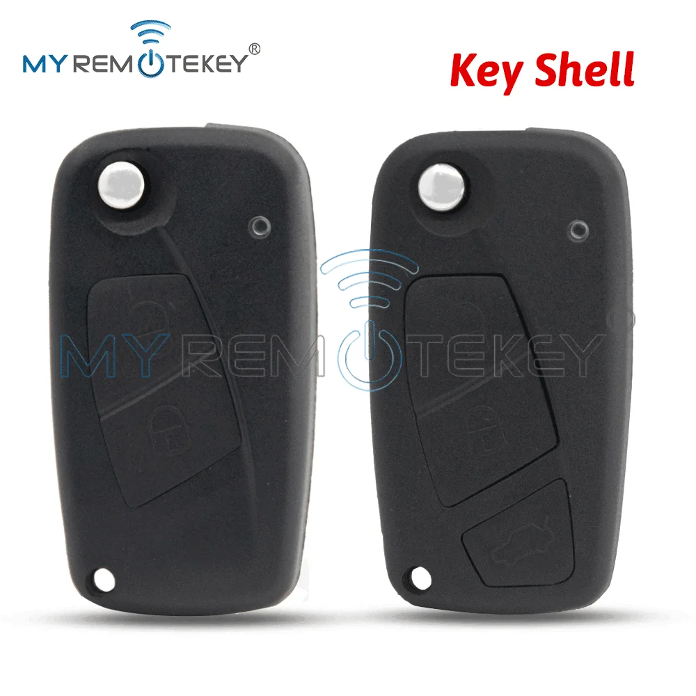 REMTEKEY SIP22 블레이드 플립 폴딩 리모컨 자동차 키 쉘 케이스 (피아트 푼토, 두카토, 스틸로, 판다용)