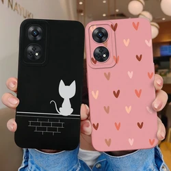 For Oppo Reno 8T 8Z Phone Case Love Heart Camera Protection Soft Liquid Silicone Back Cover For OPPO Reno8T 4G 5G 8 Lite Shell