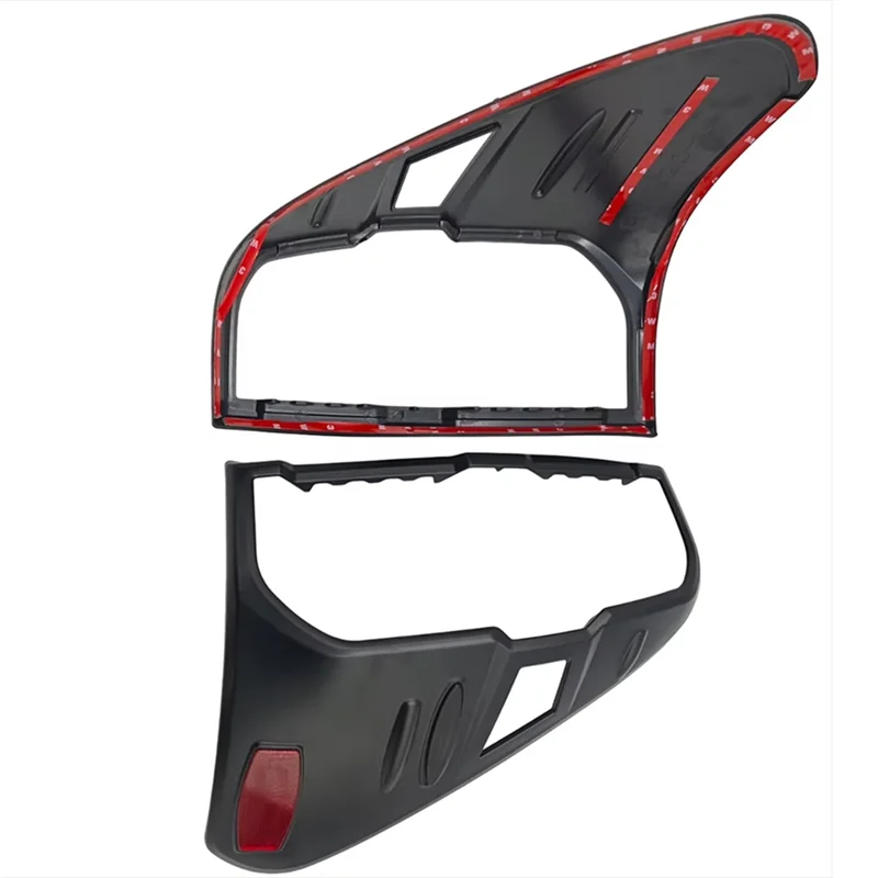 

A90Q-For Toyota Hilux Revo 4X4 Car Taillight Cover Rear Fog Lamp Cover 2021 2022 2023 Year Models Auto Accessories