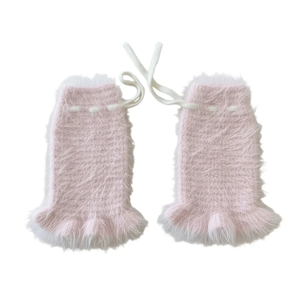 

Модные Y2K гетры на шнуровке, расклешенные свободные вязаные леггинсы с полосками, чулочно-носочные изделия, эластичные женские плюшевые чулки, осень