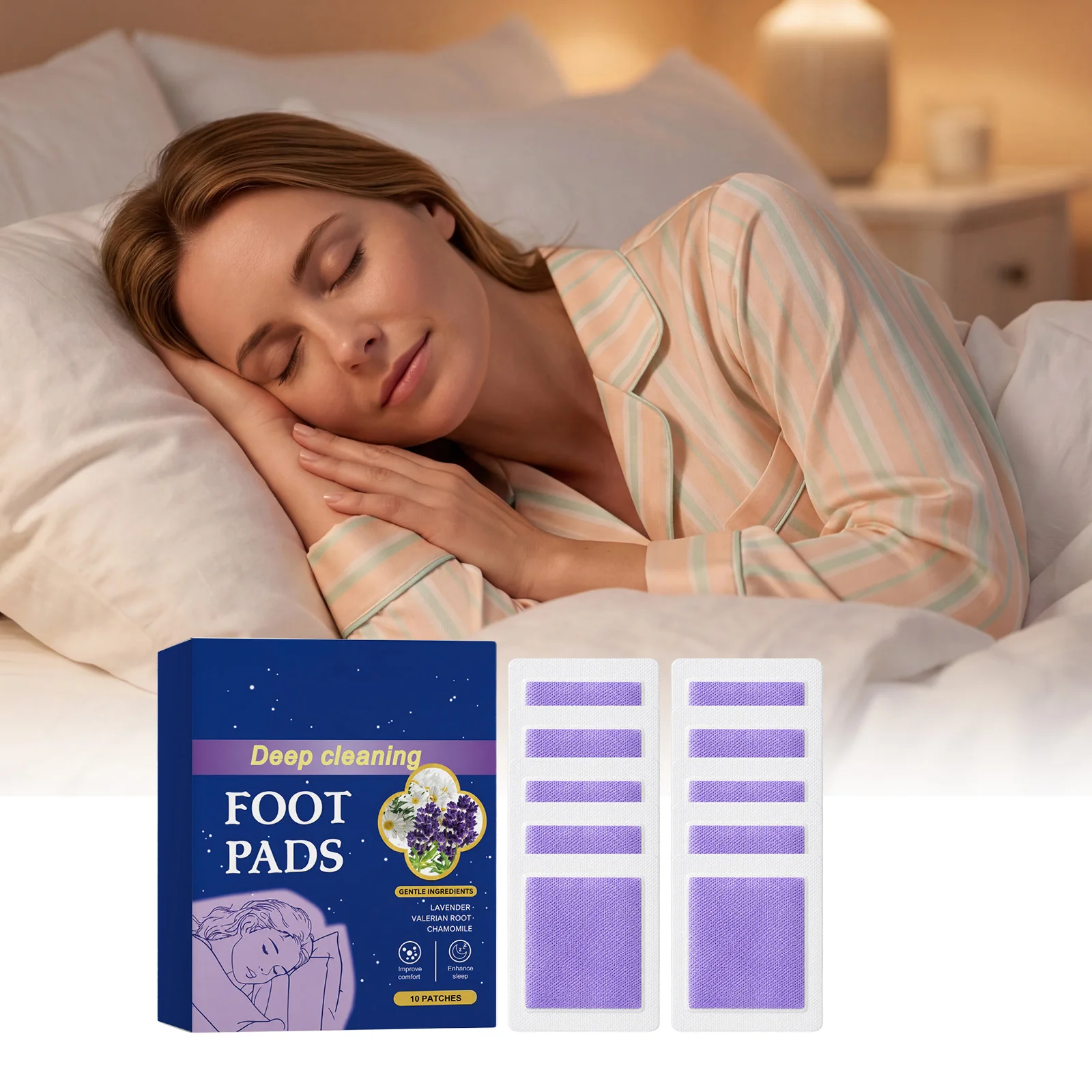 Aliexpress ﻿Sleep Aid Patch Detoxification Foot Pads Relief Fatigue Stress Refresh Tired Body Promote Restful Sleep Relaxation Anti Snoring - Aliexpress Deal