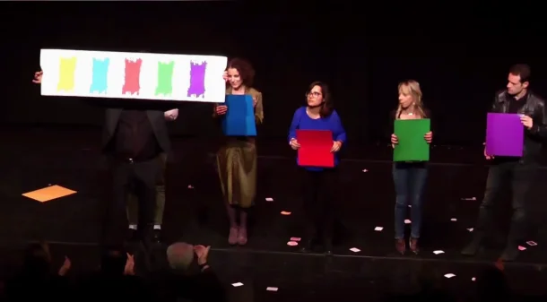 Professional 9×6.5cm Close-Up Master Color Prediction 2.0 by Max Vellucci Mentalism Trick with Special Mechanism Perfect for Bar